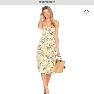 BB Dakota Yellow Floral Dress